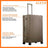 Aleon Aluminum 30" Macro Traveler Suitcase Aleon