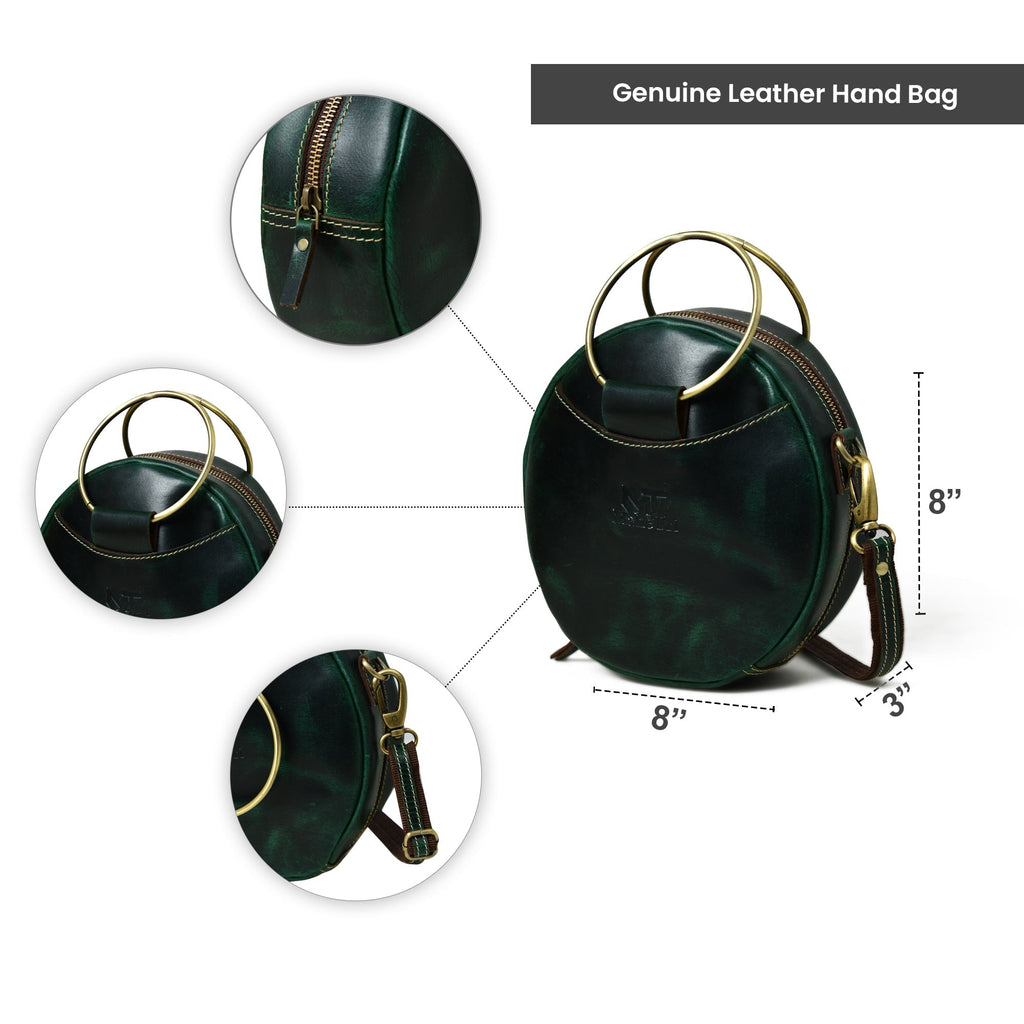 Rosie Sling Circle Bag Classy Leather Bags