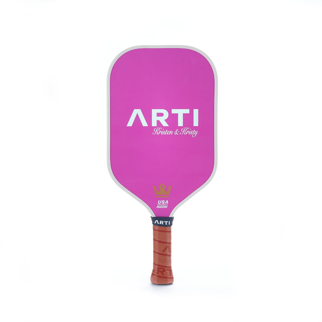 ARTI 16mm Carbon Fiber Kristen & Kristy "GOOD GAME" Paddle ARTI