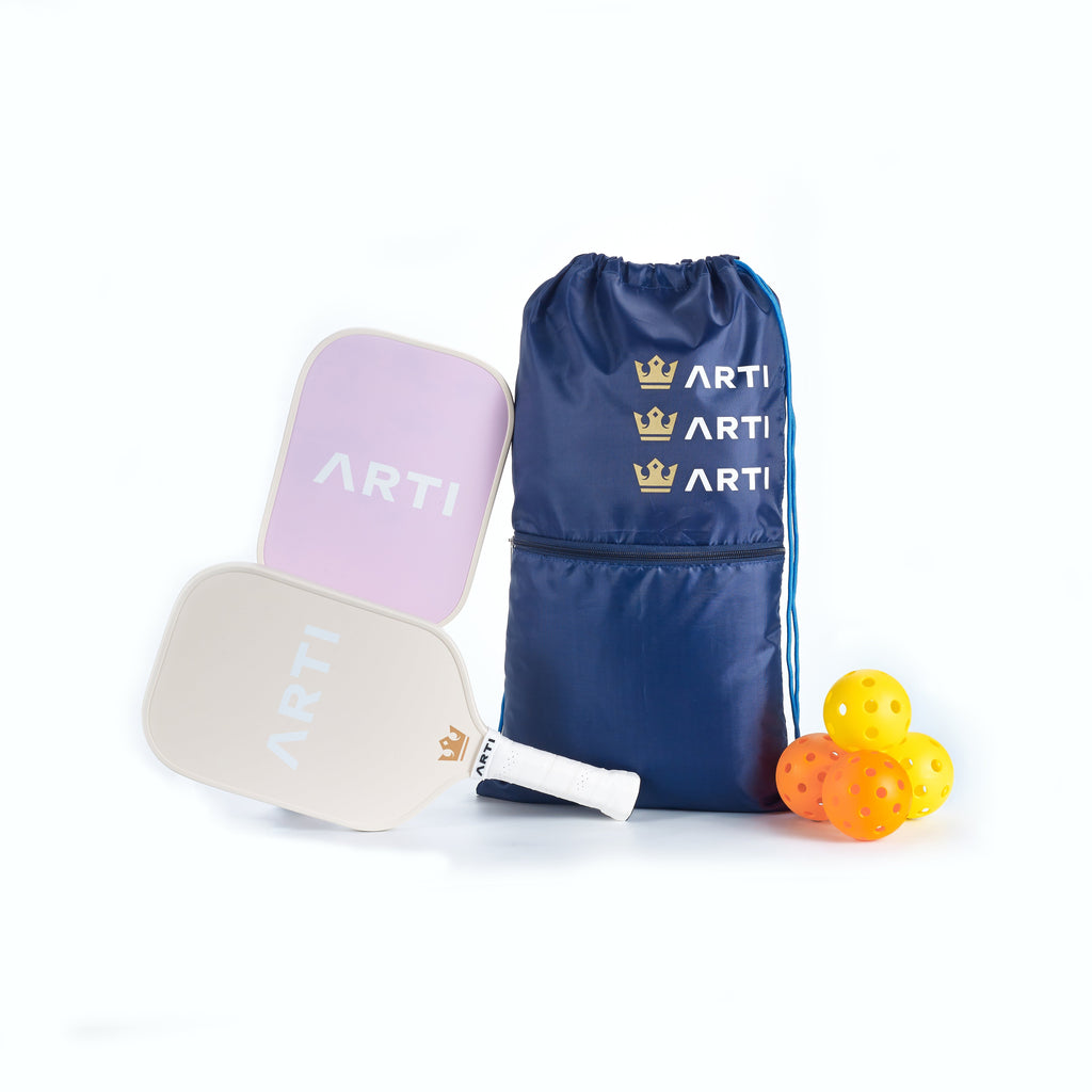 ARTI Fiberglass "Dogs & Giraffes" Pickleball Paddle Set ARTI