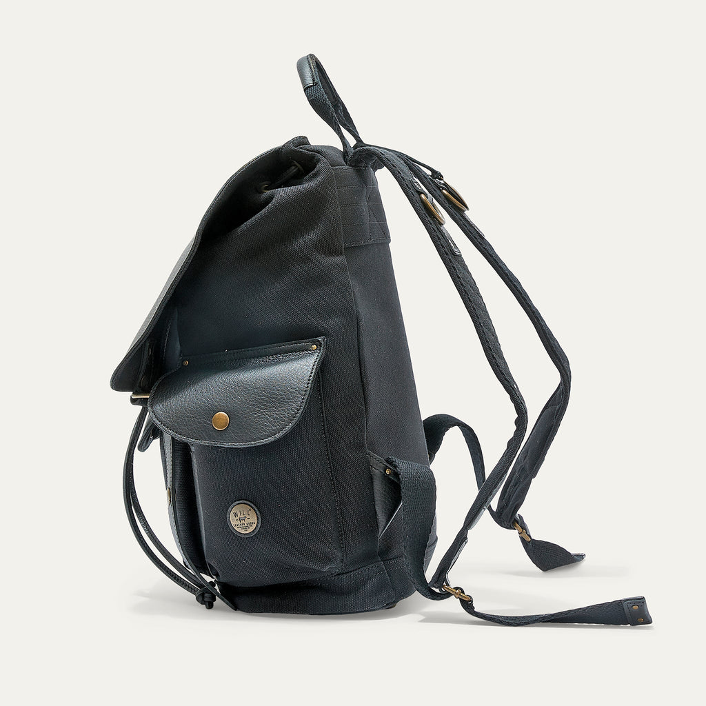 Lennon Canvas & Leather Backpack Will Leather Goods