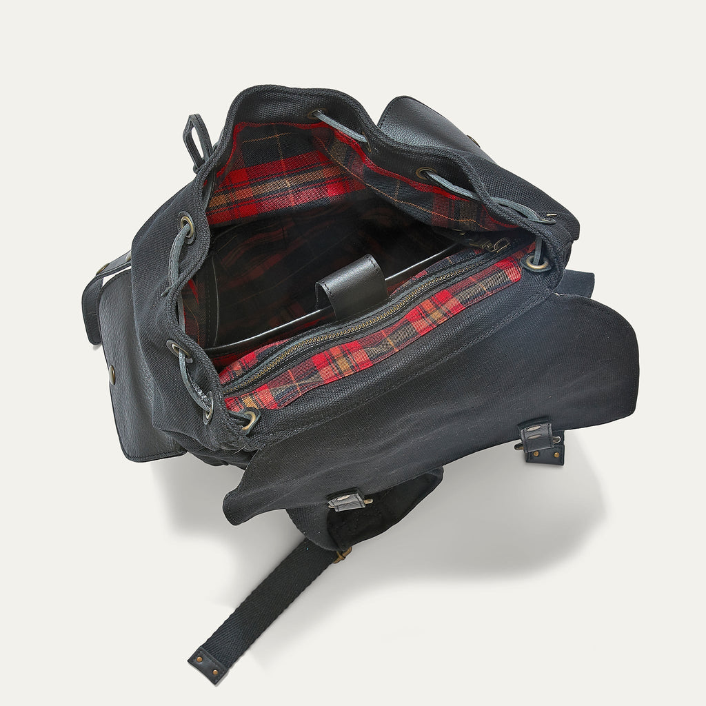 Lennon Canvas & Leather Backpack Will Leather Goods