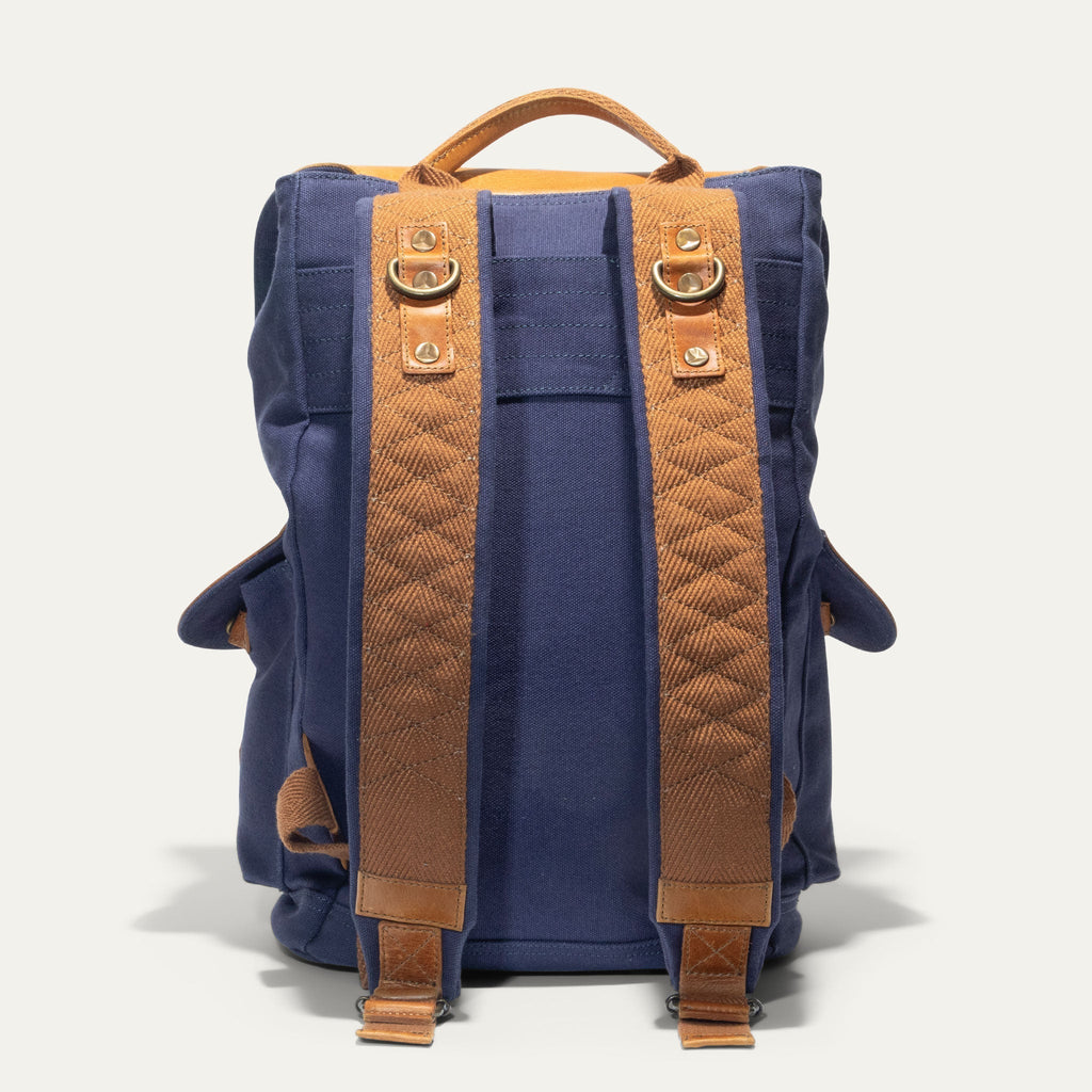 Lennon Canvas & Leather Backpack Will Leather Goods