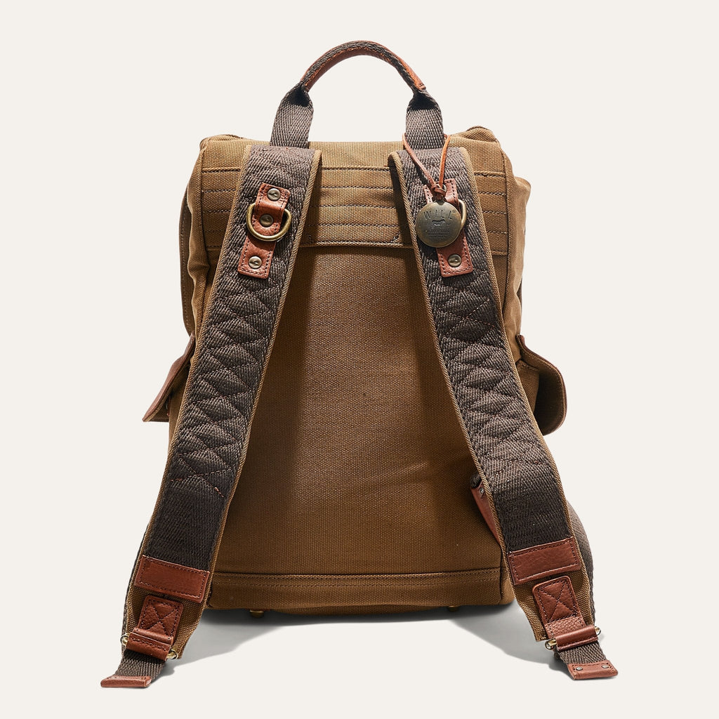 Lennon Canvas & Leather Backpack Will Leather Goods