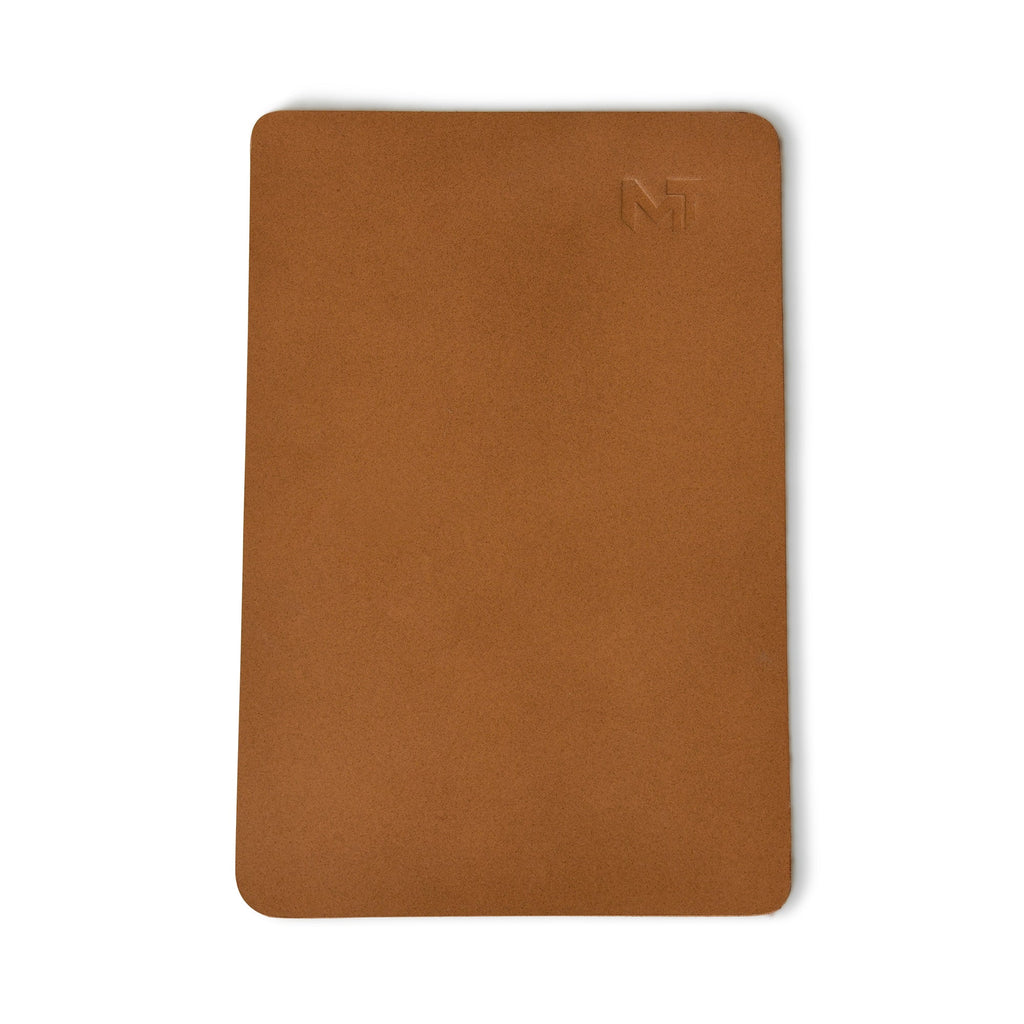 Caramel Luxe Leather Desk Mat + Mouse Pad Classy Leather Bags