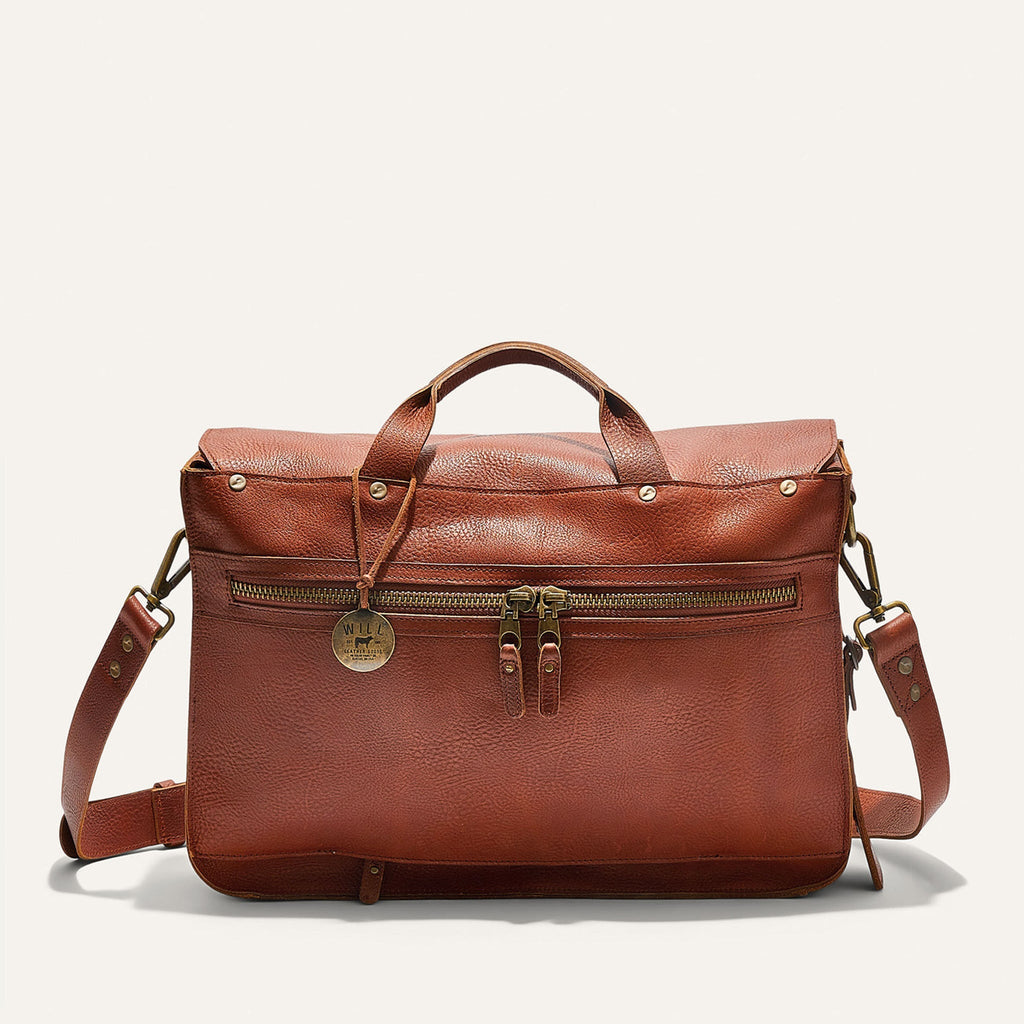 Kent Leather Messenger Will Leather Goods