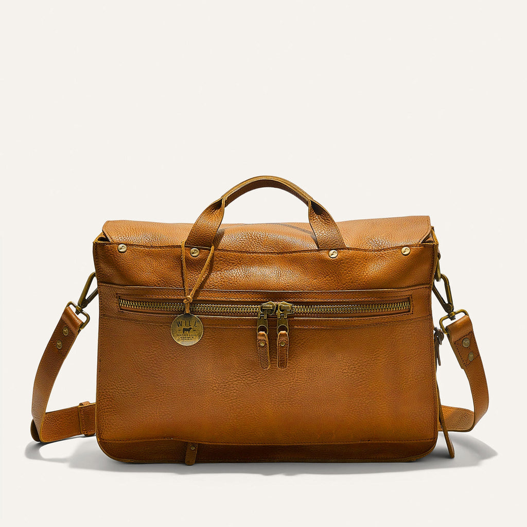 Kent Leather Messenger Will Leather Goods