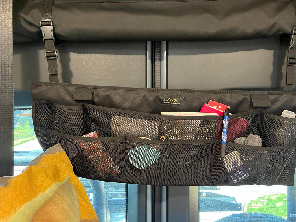 Rear Storage Organizer for StoryTeller, Jayco, Entegra & Revel Vans Overland Gear Guy