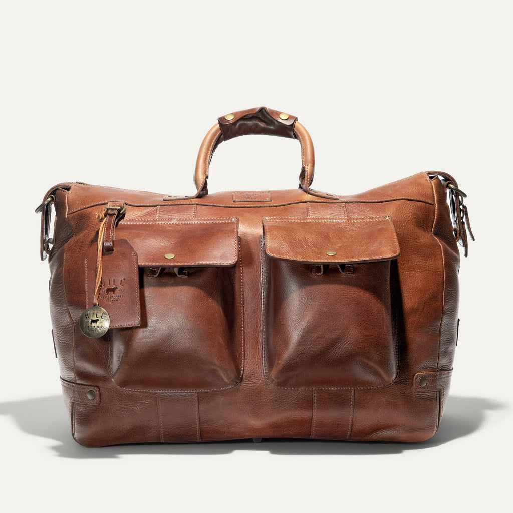 Leather Travel Duffle Will Leather Goods