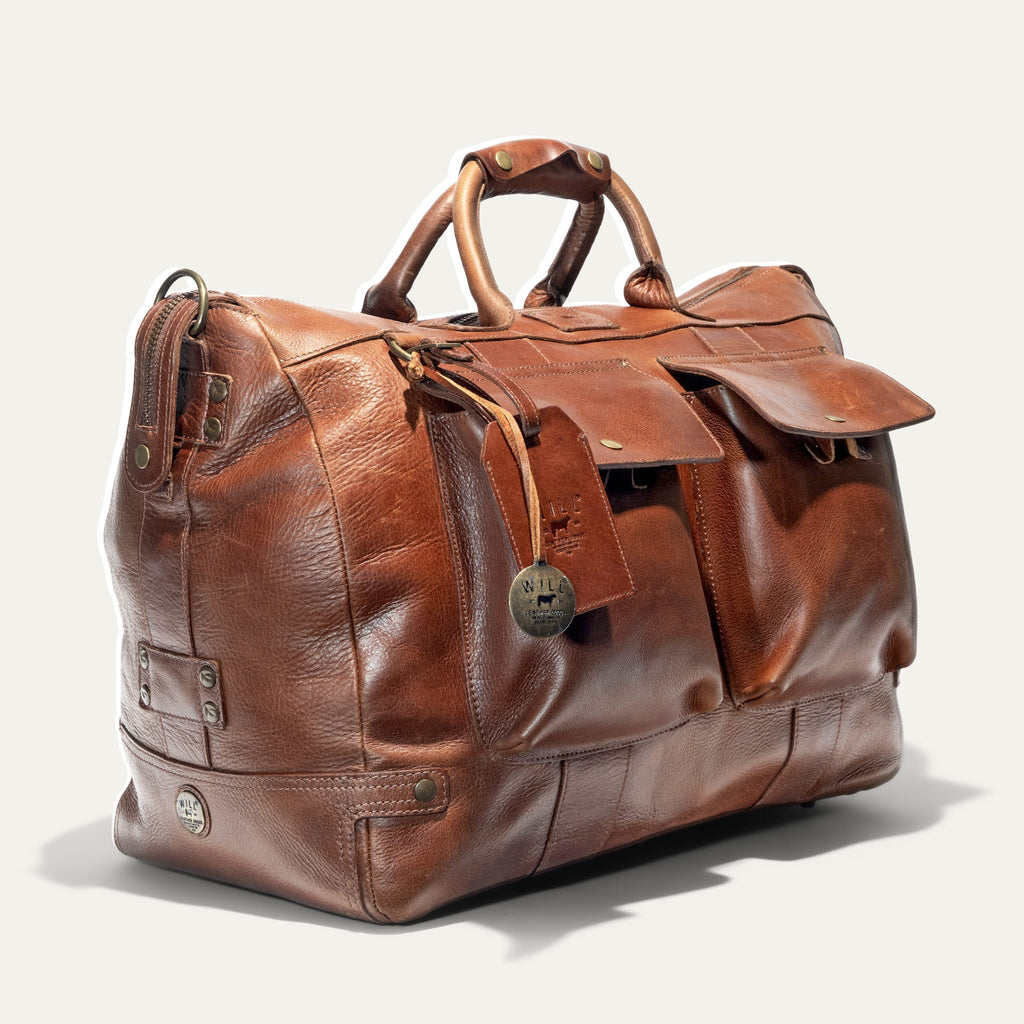 Leather Travel Duffle Will Leather Goods