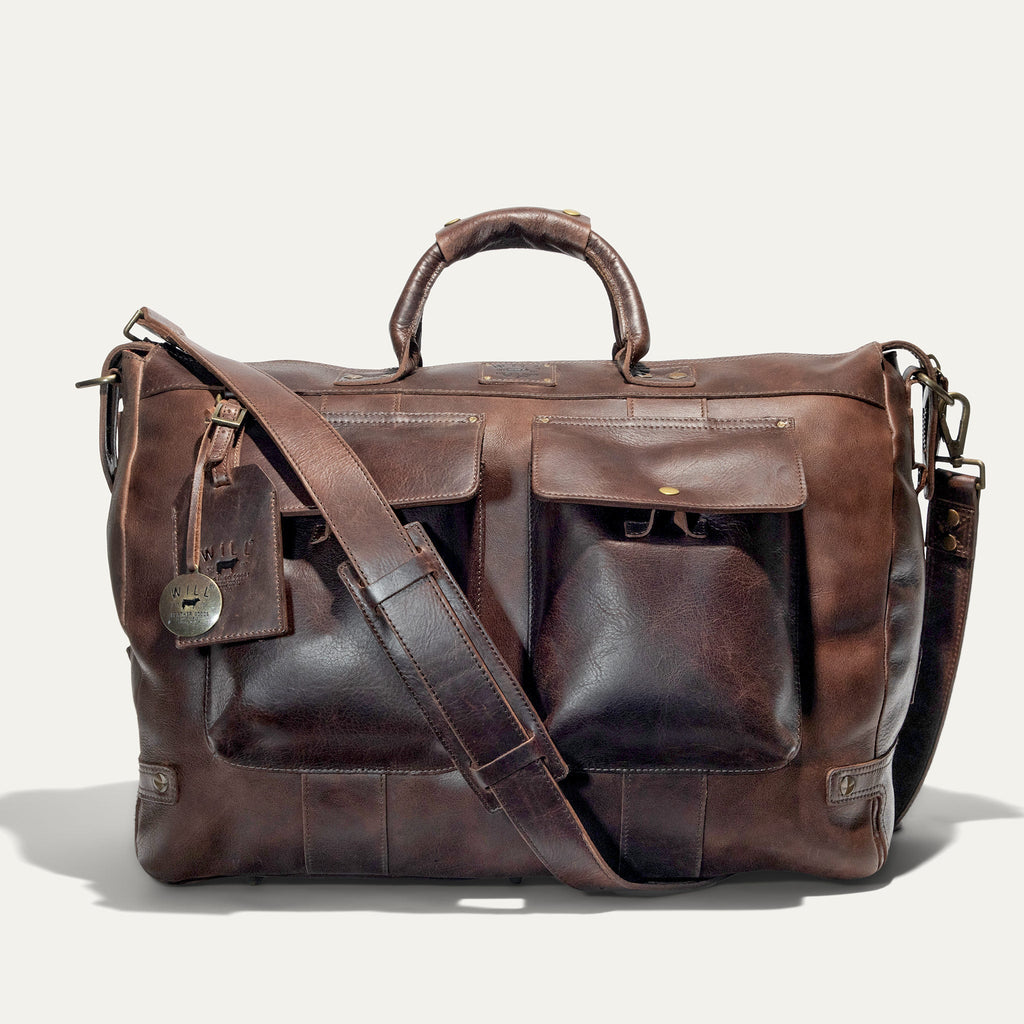 Leather Travel Duffle Will Leather Goods