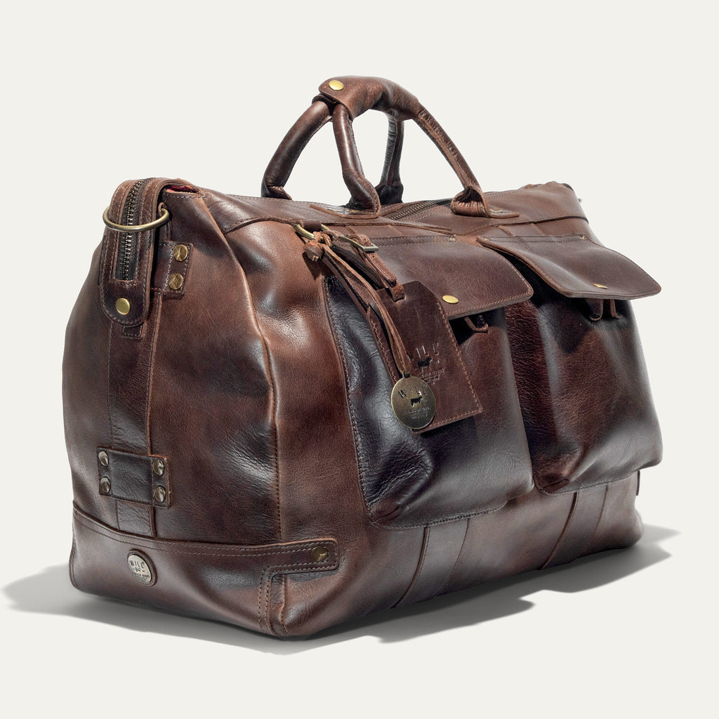 Leather Travel Duffle Will Leather Goods