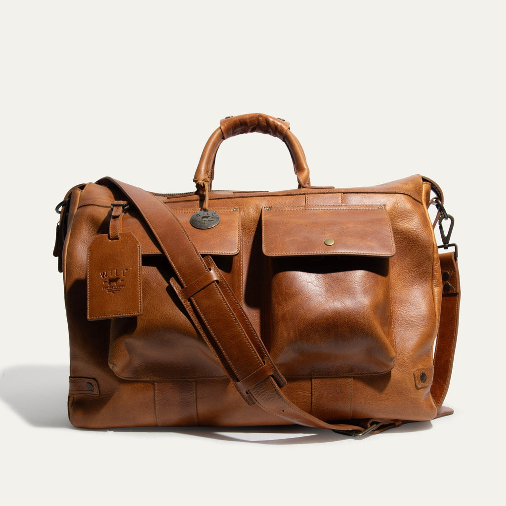 Leather Travel Duffle Will Leather Goods