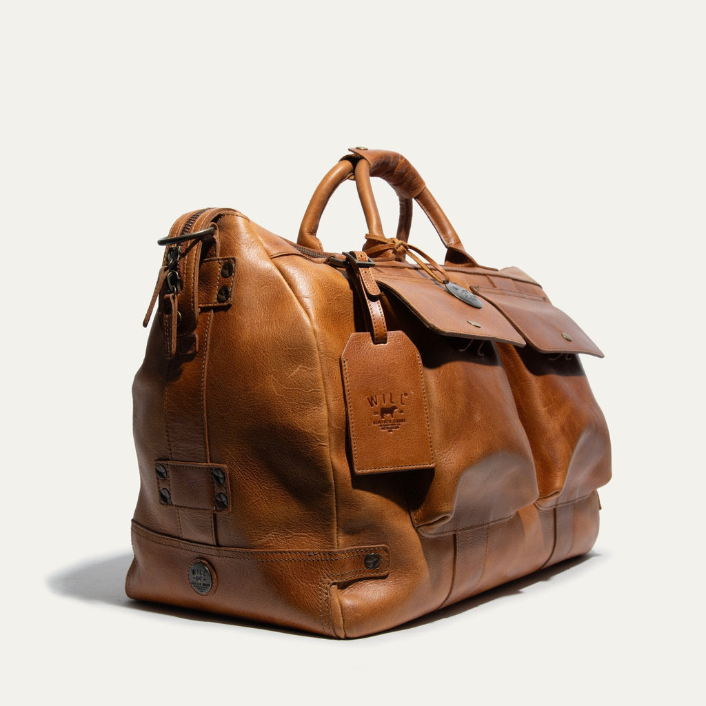 Leather Travel Duffle Will Leather Goods