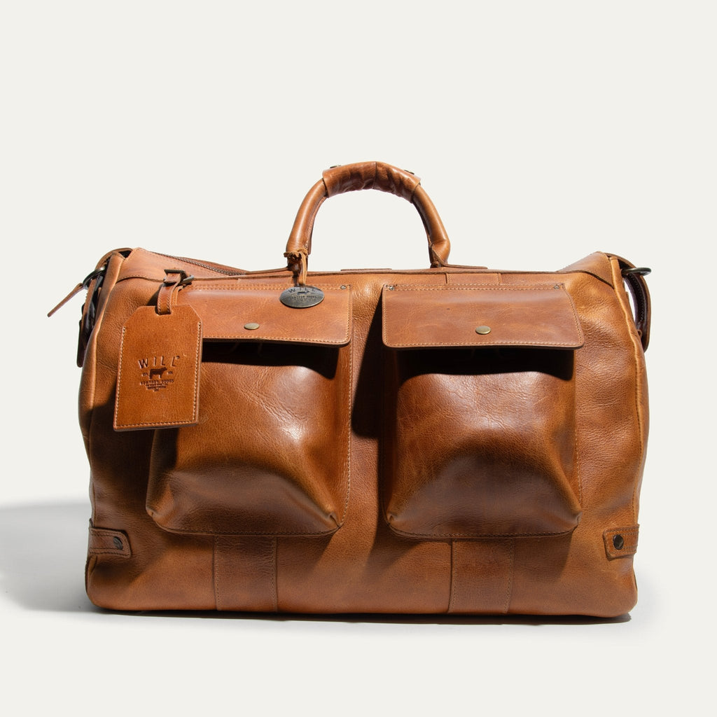 Leather Travel Duffle Will Leather Goods