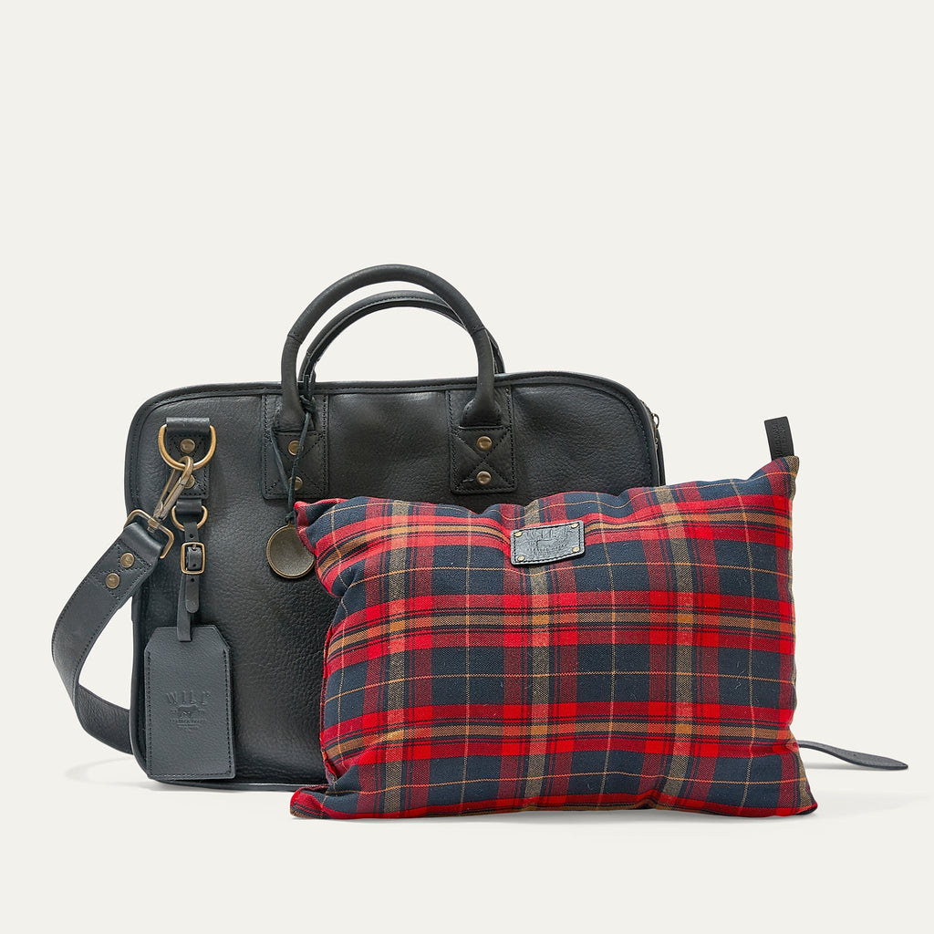 Hank Double Zip Briefcase Will Leather Goods