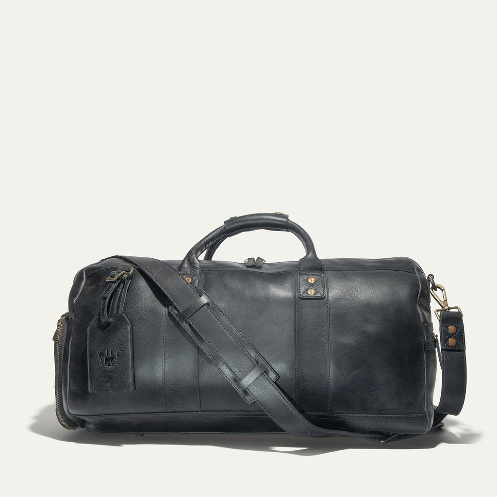 Leather Atticus Shoe Duffle Will Leather Goods