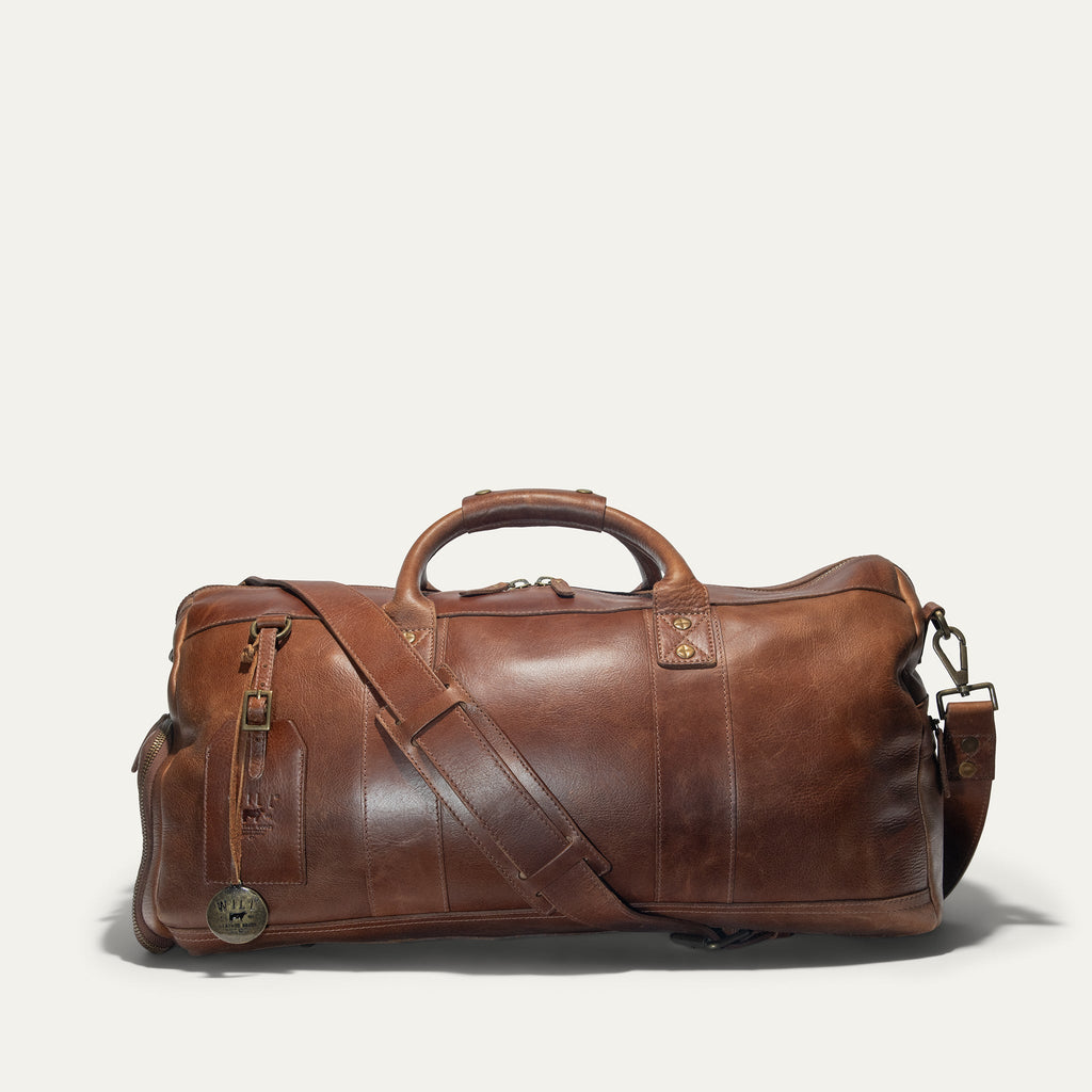 Leather Atticus Shoe Duffle Will Leather Goods