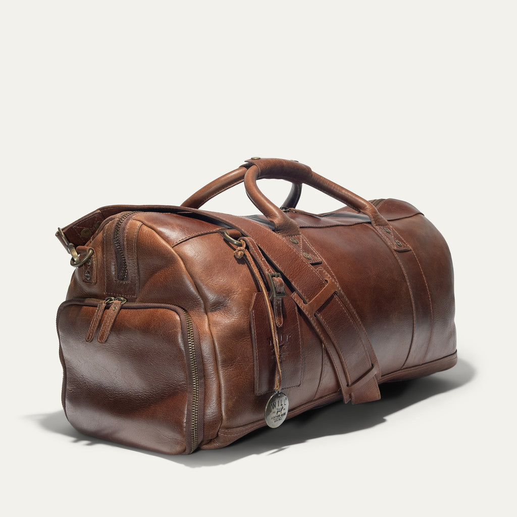 Leather Atticus Shoe Duffle Will Leather Goods