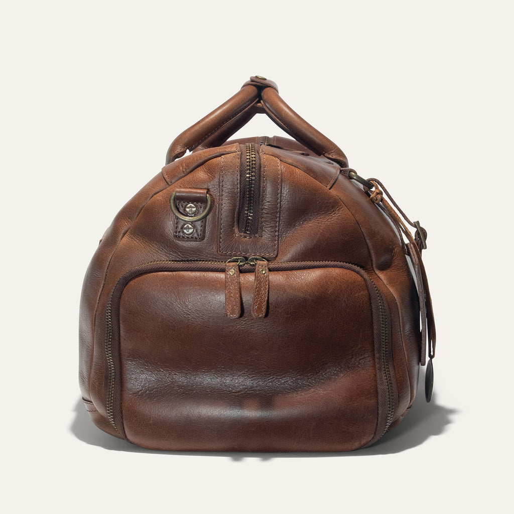 Leather Atticus Shoe Duffle Will Leather Goods
