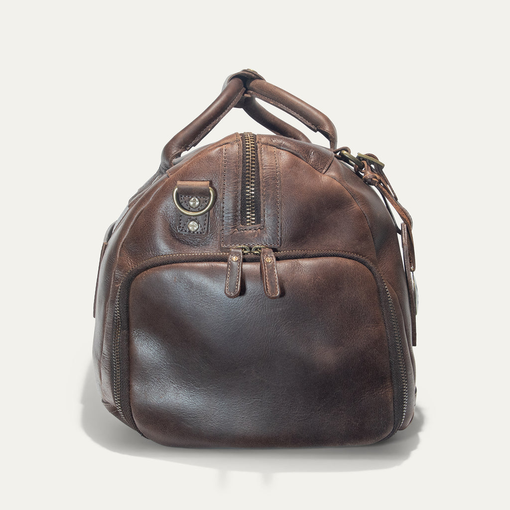 Leather Atticus Shoe Duffle Will Leather Goods