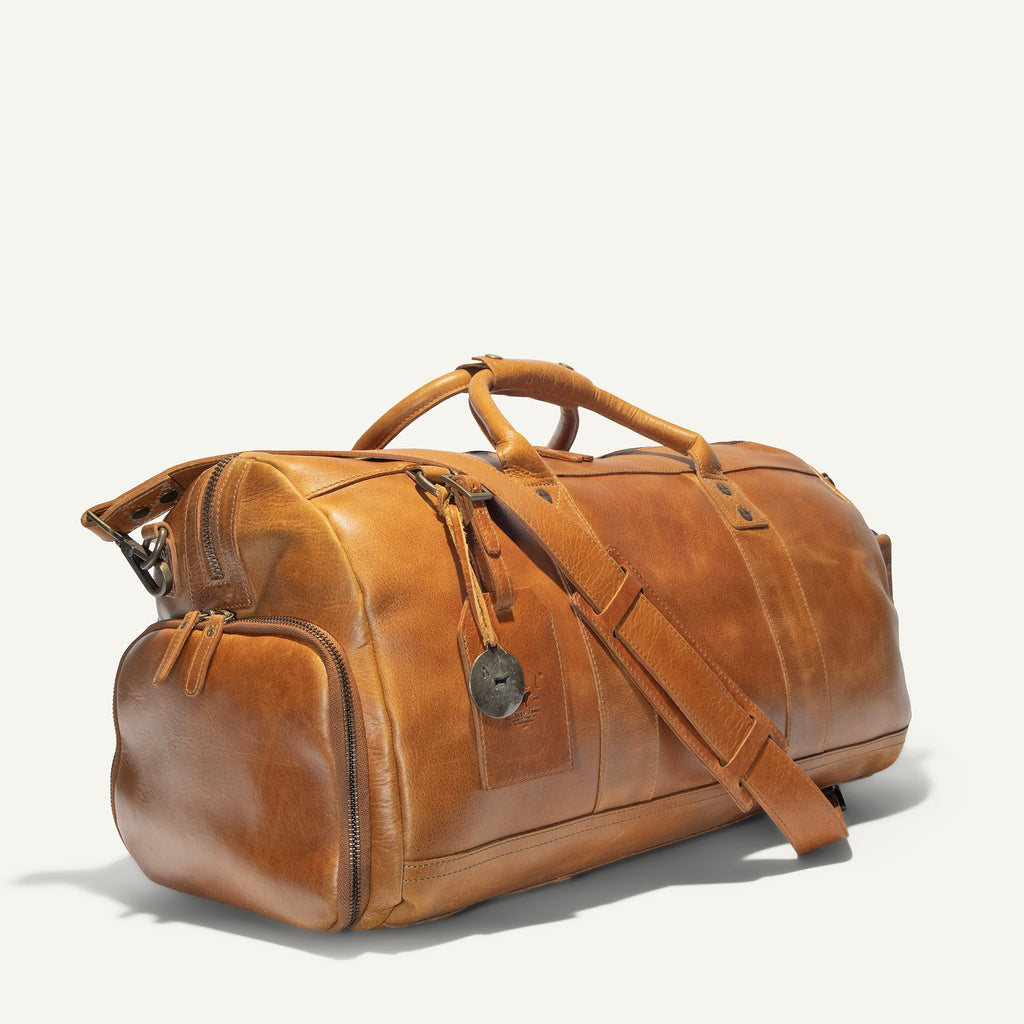 Leather Atticus Shoe Duffle Will Leather Goods