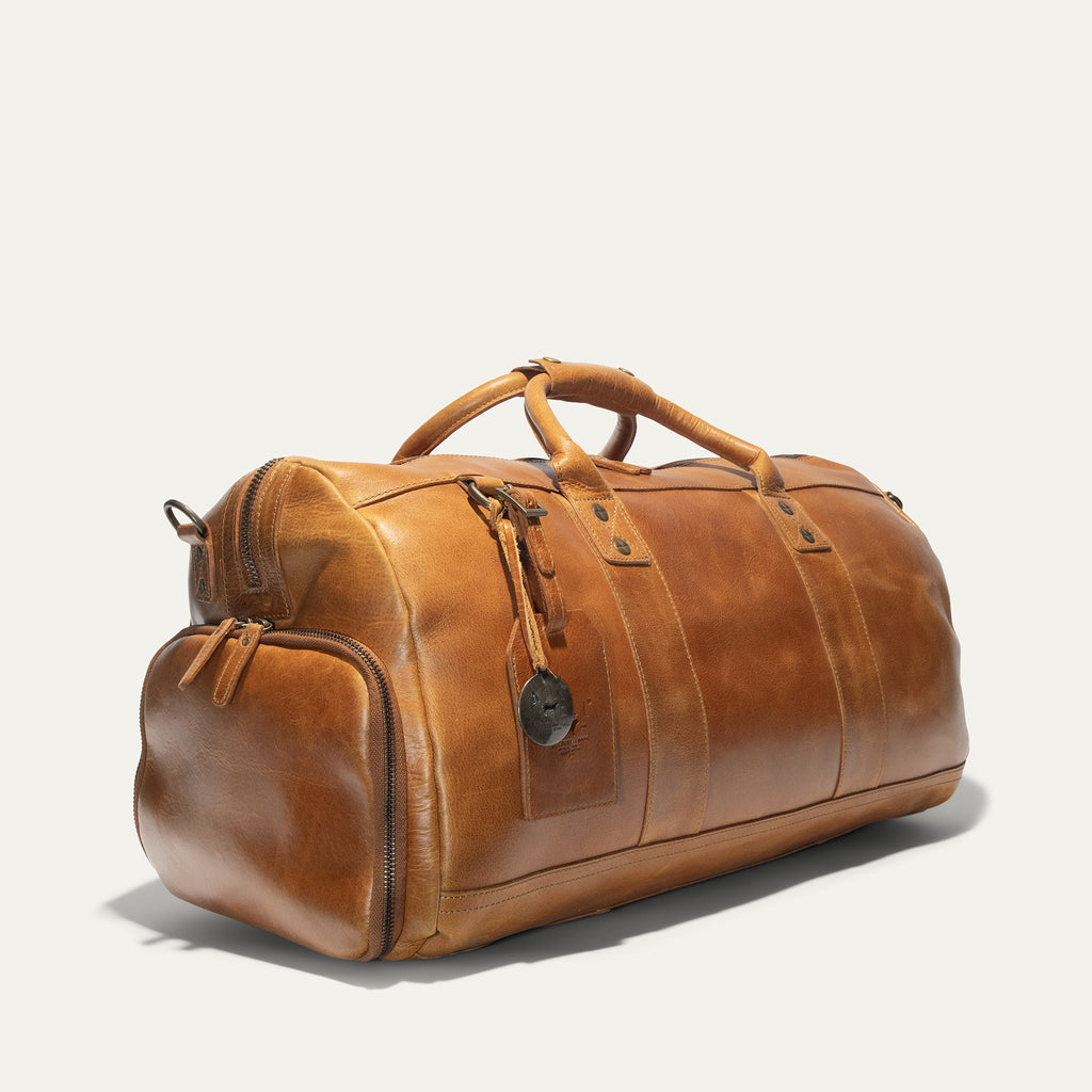 Leather Atticus Shoe Duffle Will Leather Goods