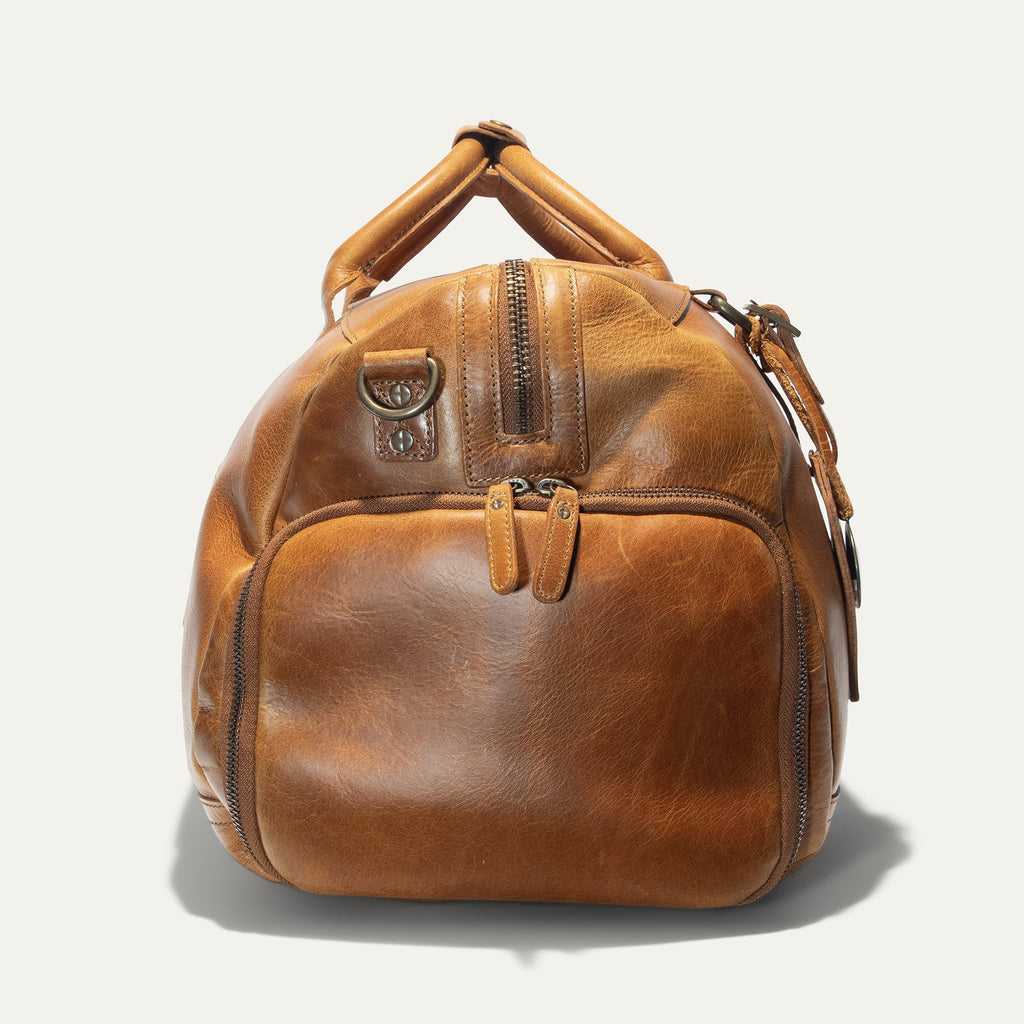 Leather Atticus Shoe Duffle Will Leather Goods