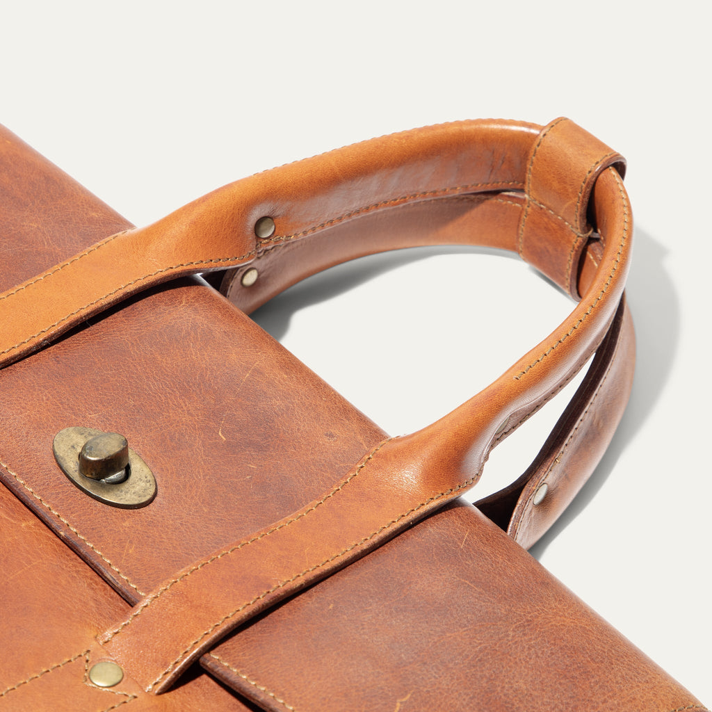 William Slim Briefcase Will Leather Goods