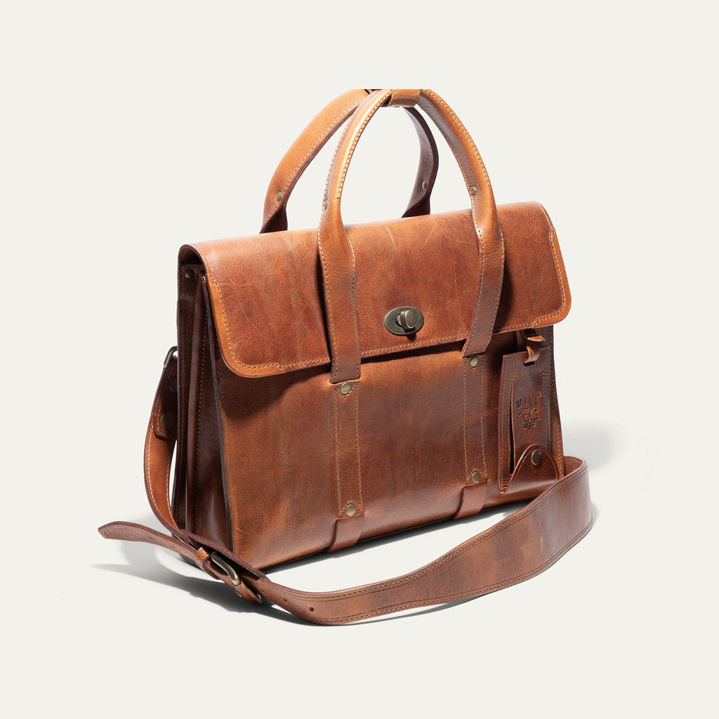 William Slim Briefcase Will Leather Goods