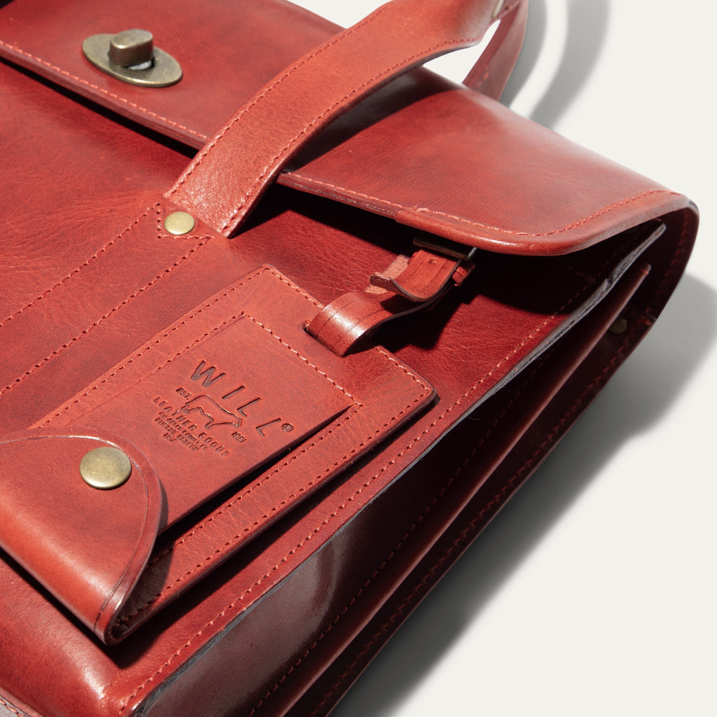 William Slim Briefcase Will Leather Goods