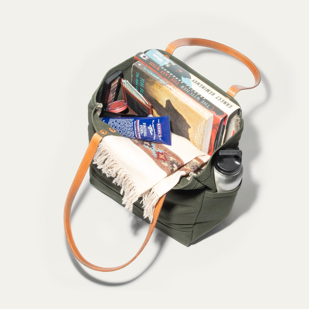 Waxed Canvas Work Tote Will Leather Goods