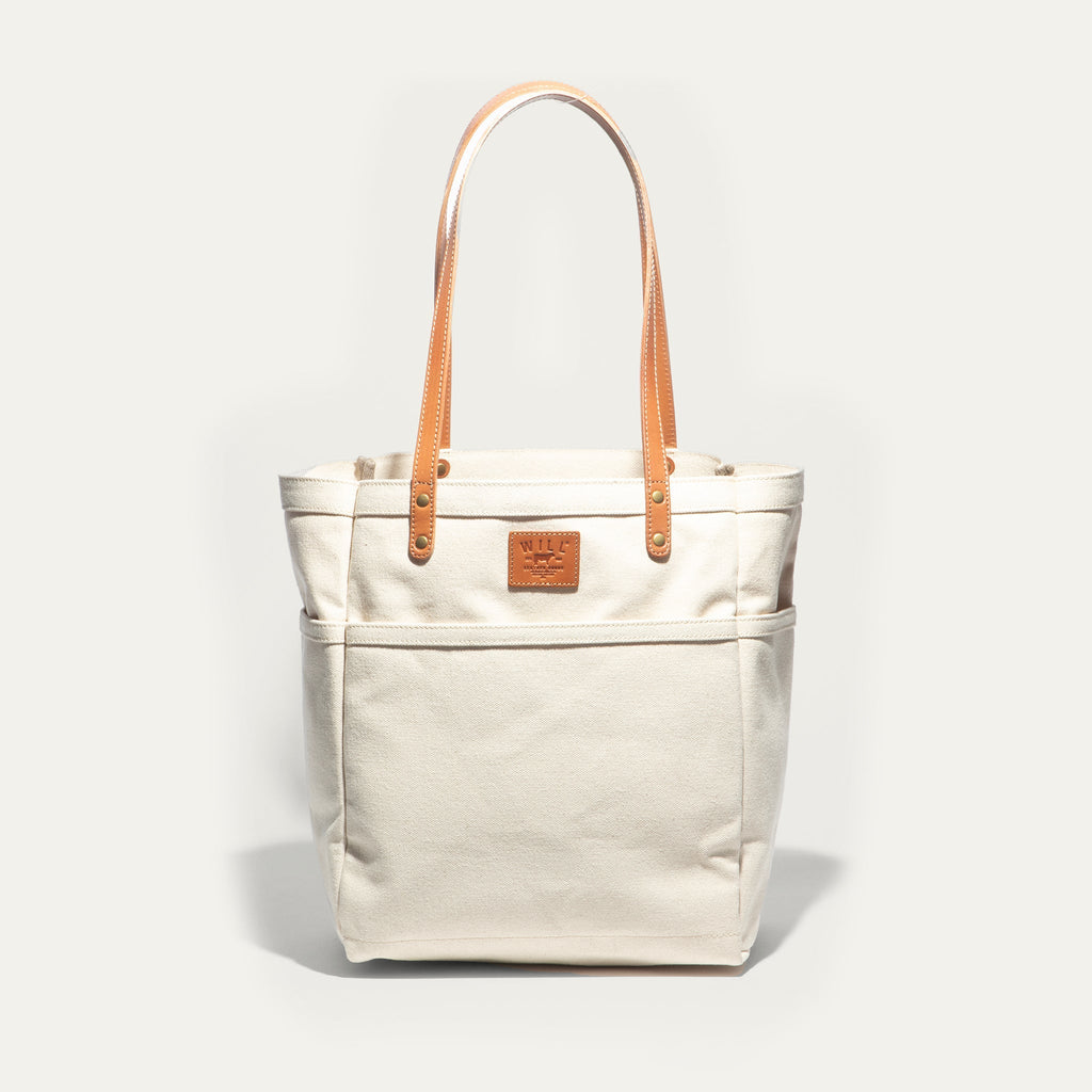 Waxed Canvas Work Tote Will Leather Goods