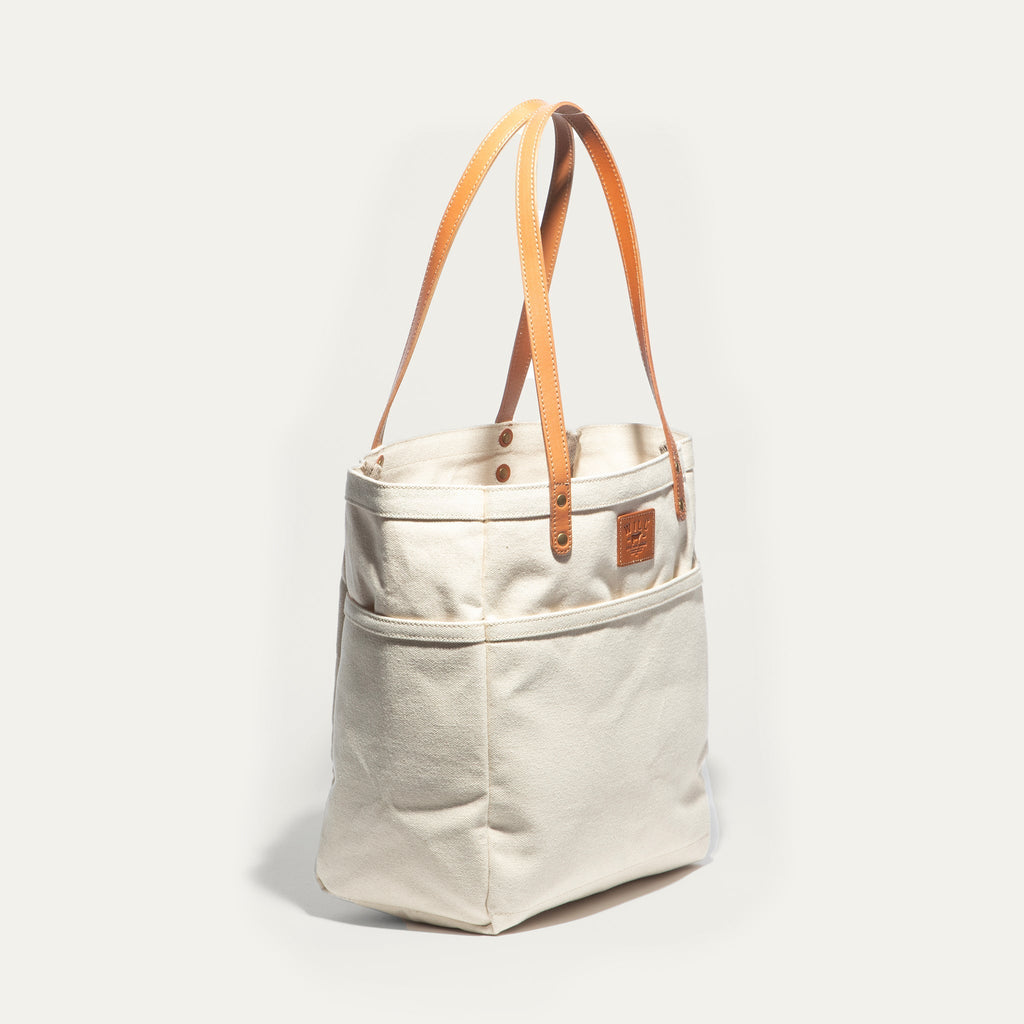 Waxed Canvas Work Tote Will Leather Goods
