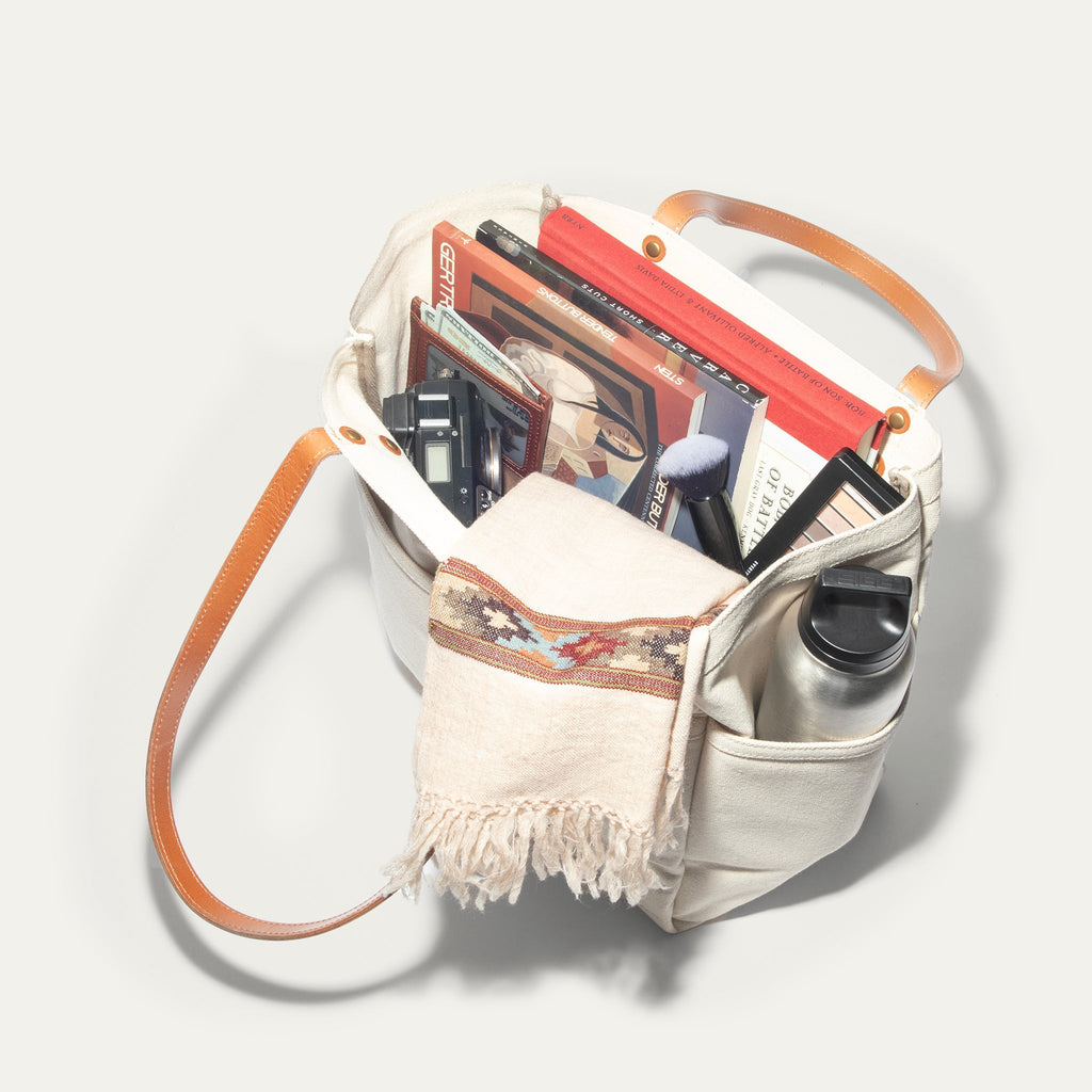 Waxed Canvas Work Tote Will Leather Goods