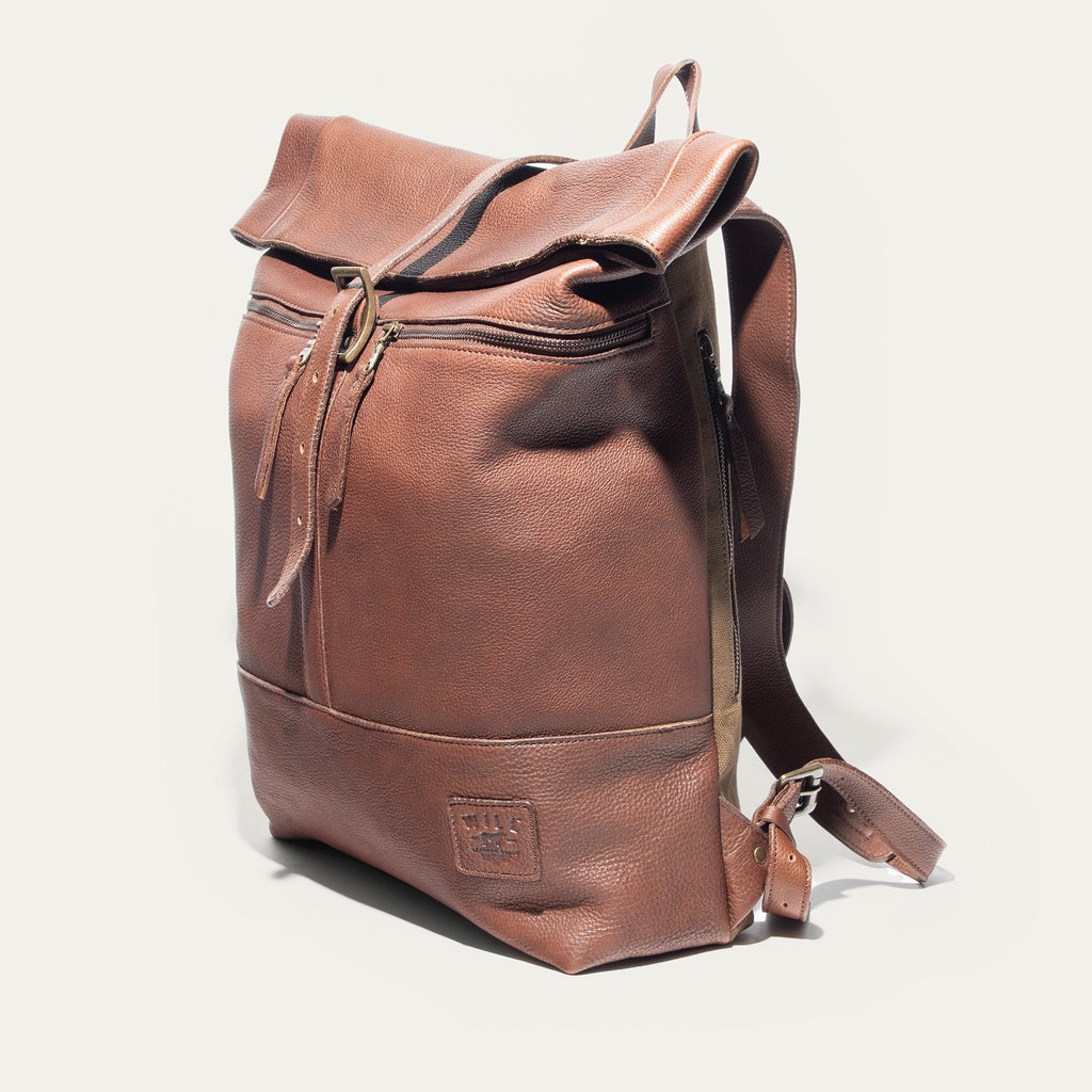 Roll Top Backpack Will Leather Goods
