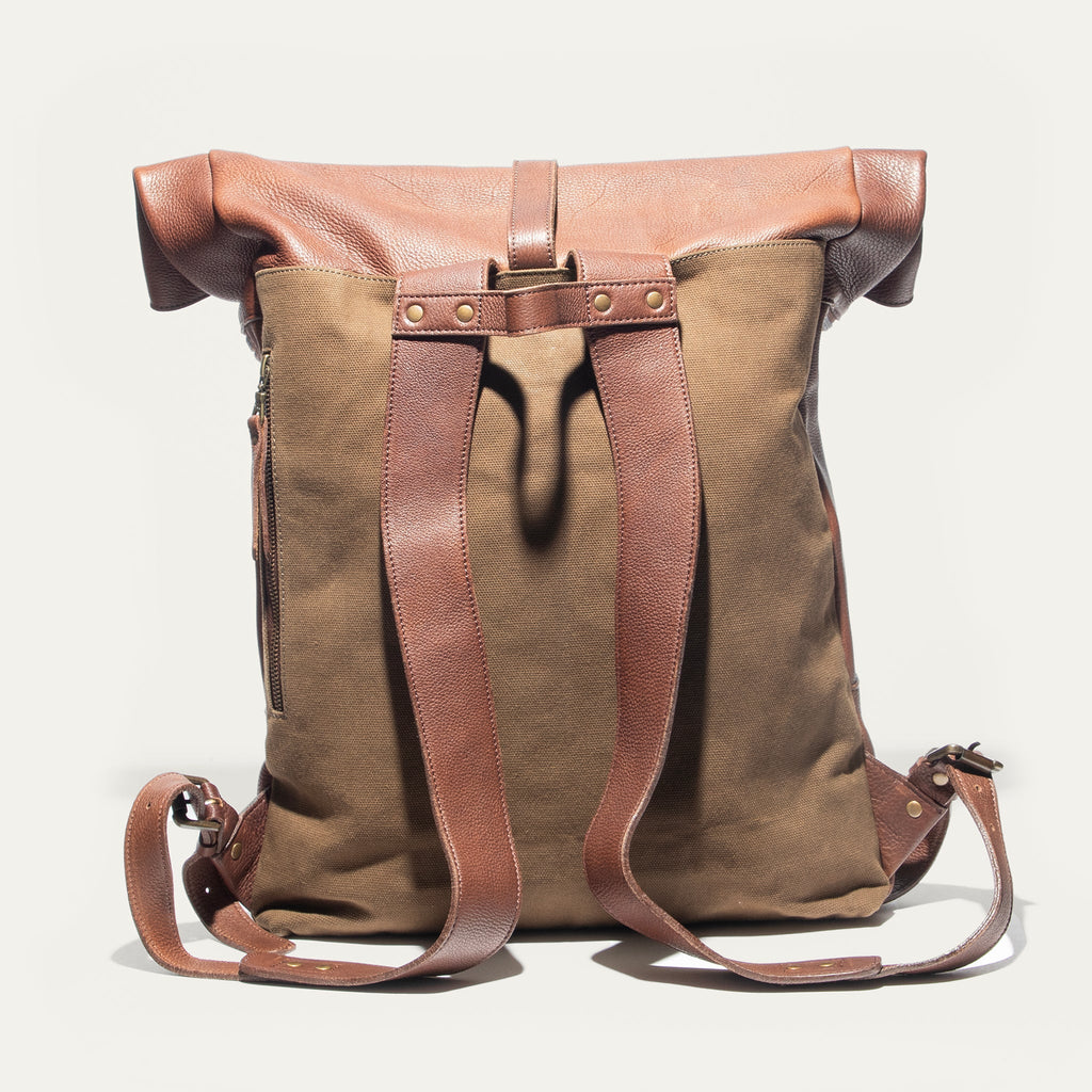 Roll Top Backpack Will Leather Goods