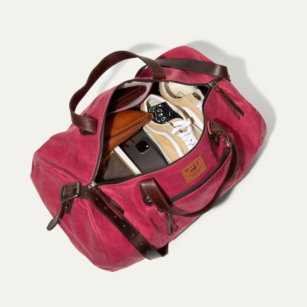 Rainline Canvas Duffle Will Leather Goods