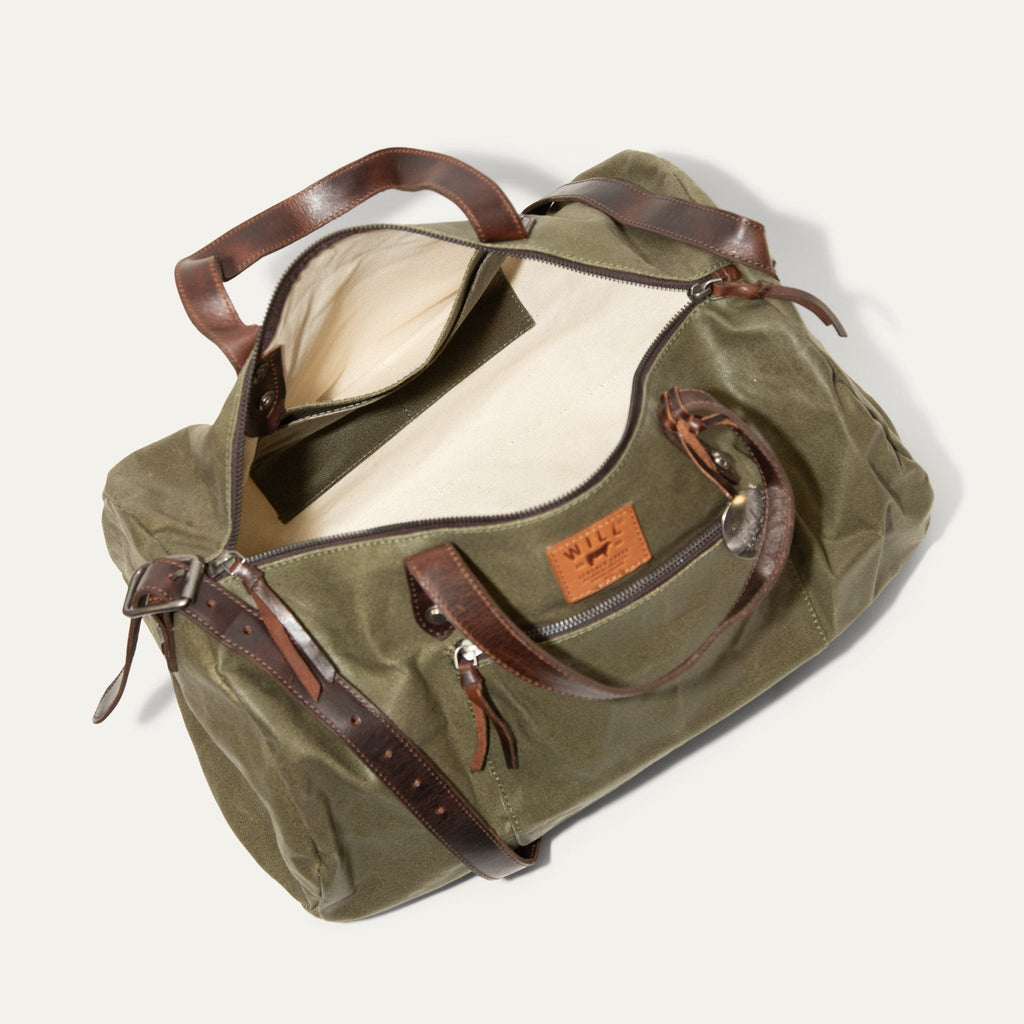 Rainline Canvas Duffle Will Leather Goods