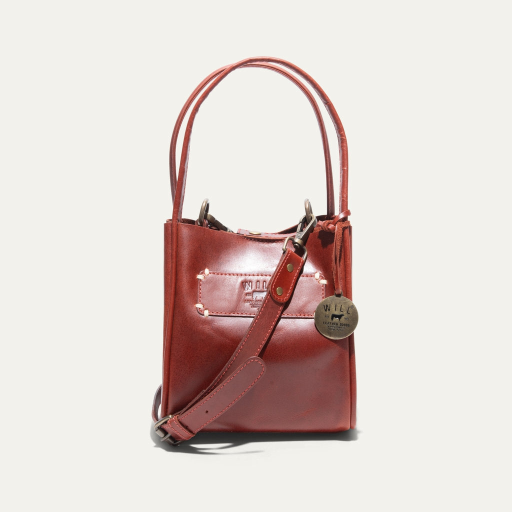 Simple Convertible Mini Tote Will Leather Goods