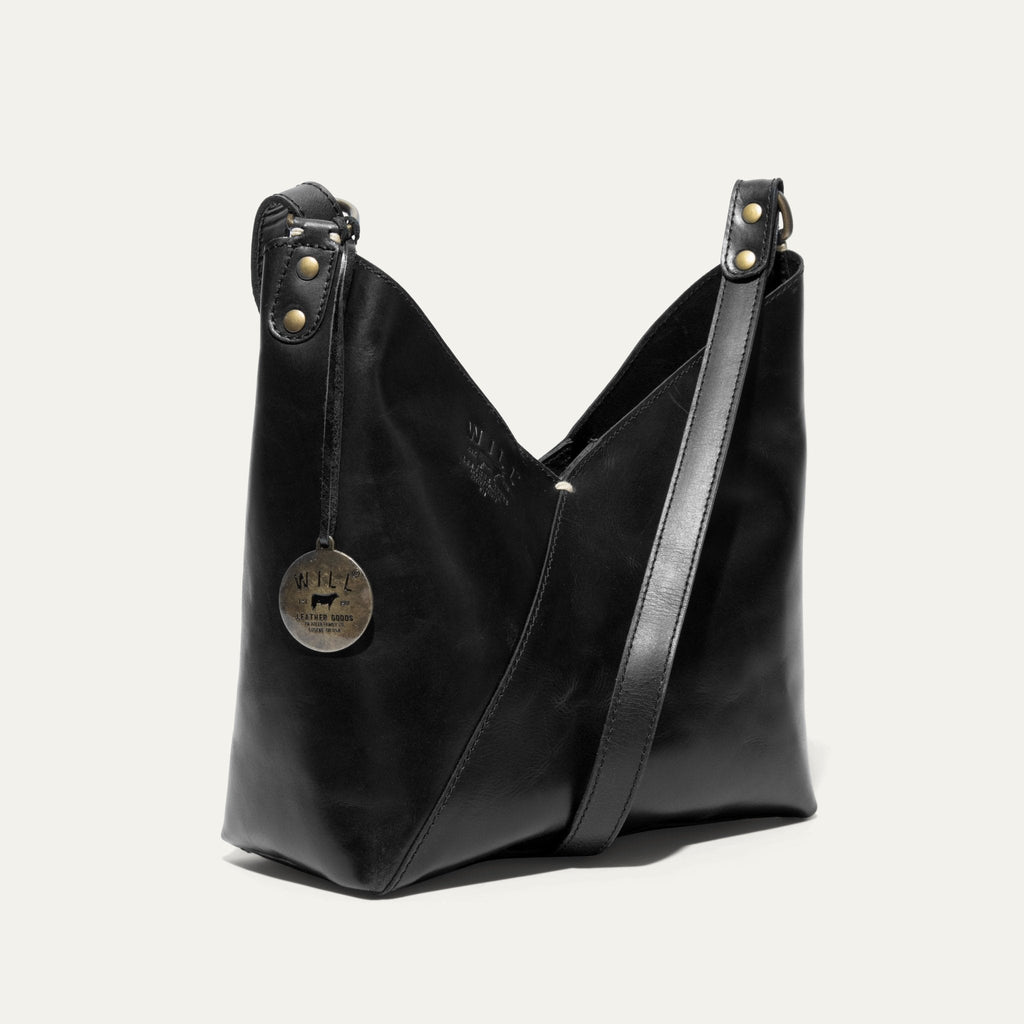 Simple Mini "V" Hobo Will Leather Goods