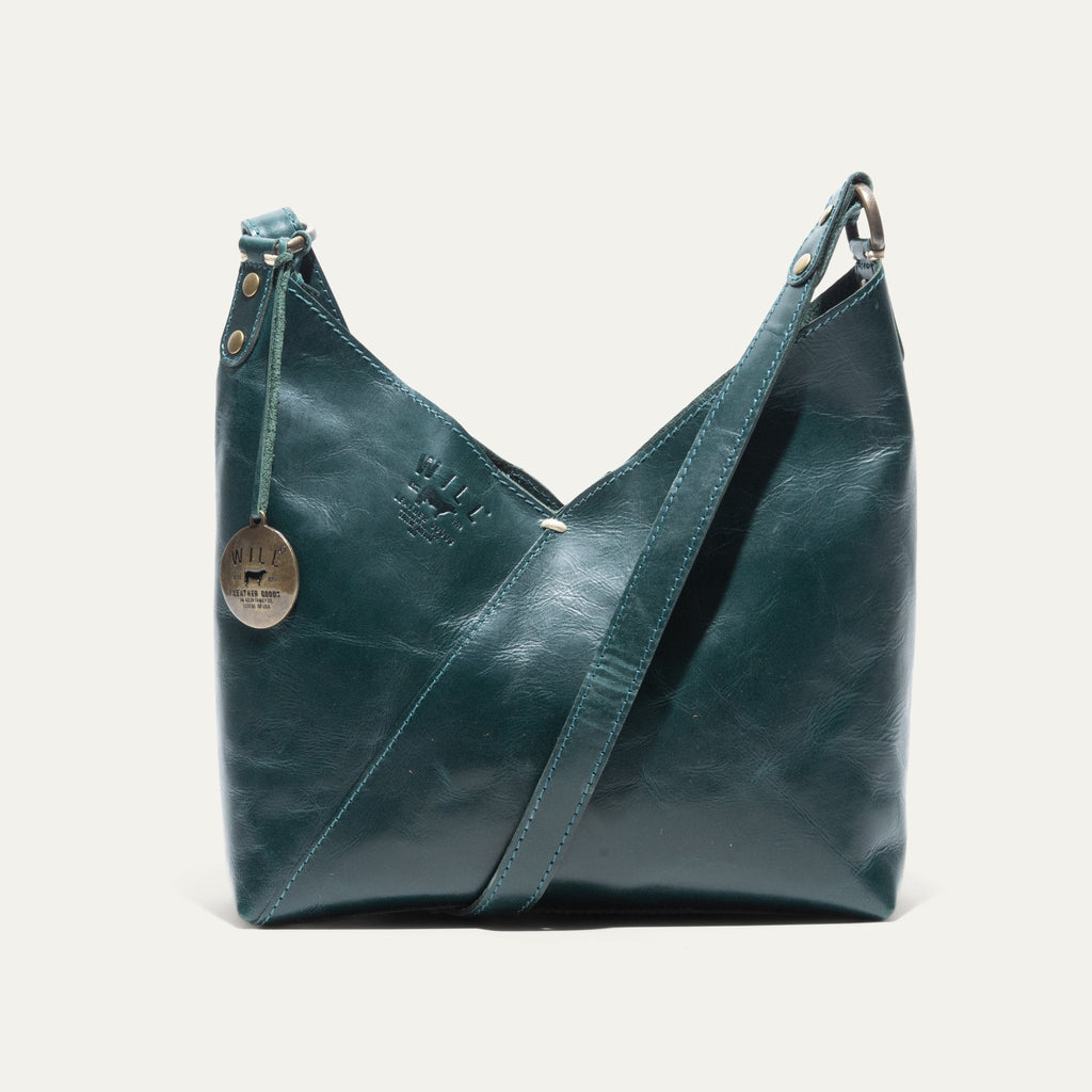 Simple Mini "V" Hobo Will Leather Goods