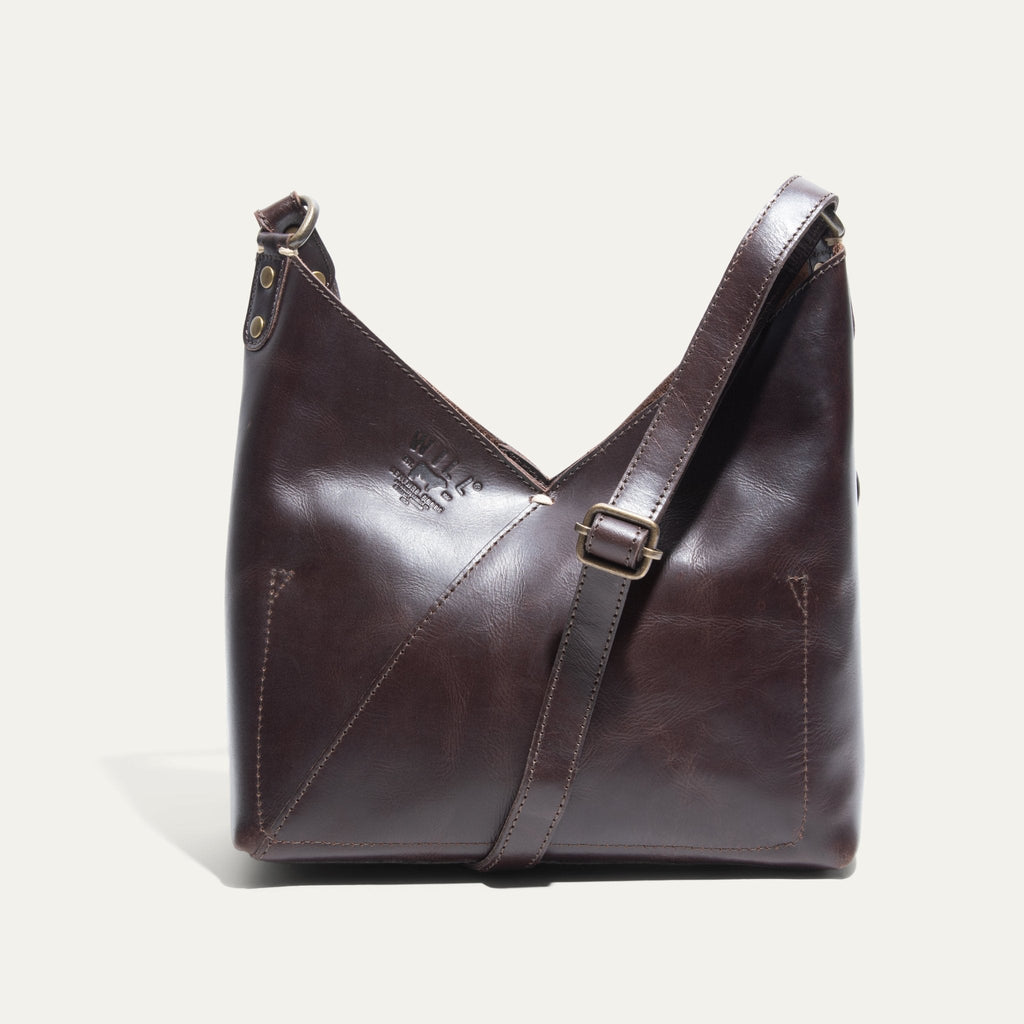 Simple Mini "V" Hobo Will Leather Goods