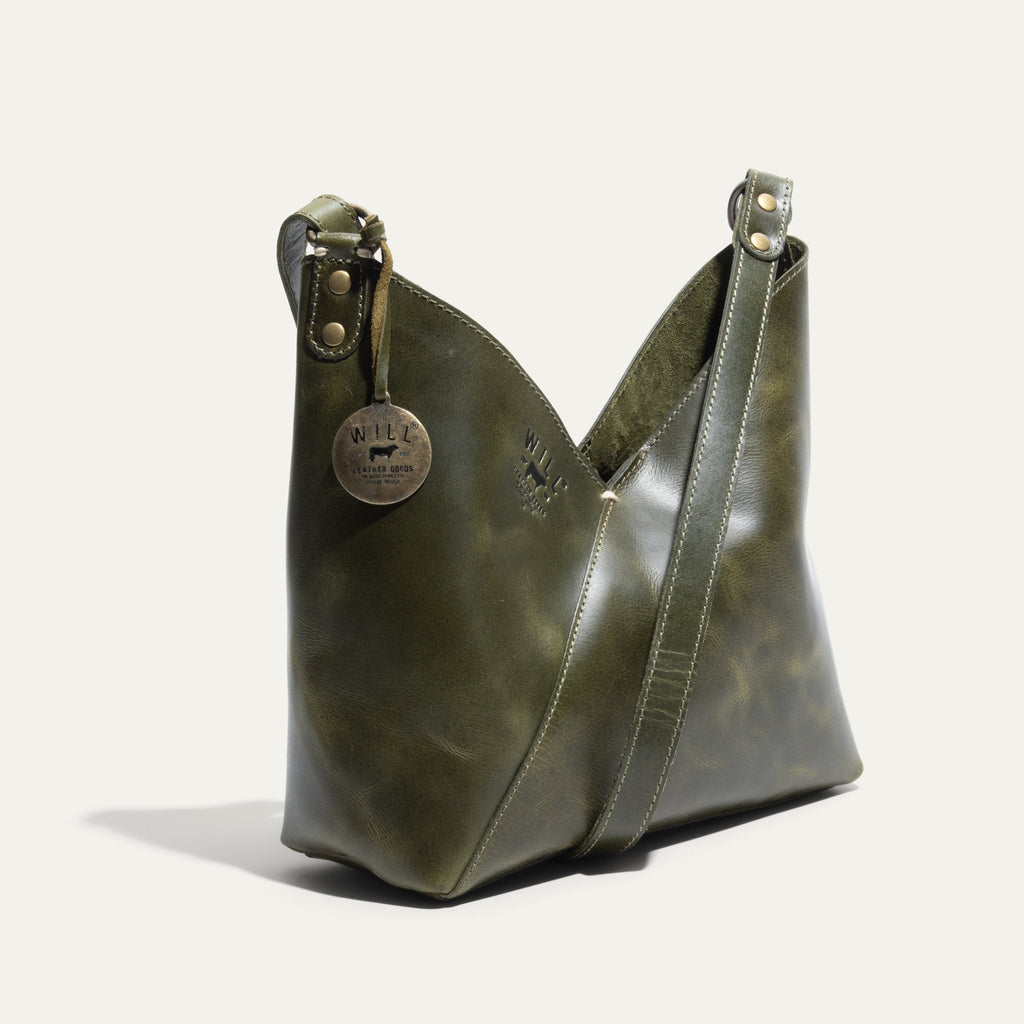 Simple Mini "V" Hobo Will Leather Goods