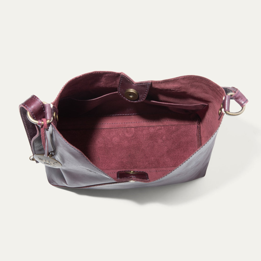 Simple Mini "V" Hobo Will Leather Goods