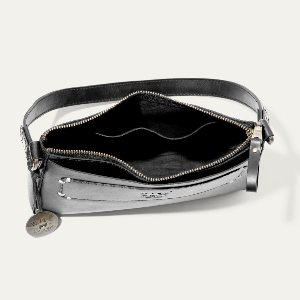 Simple Mini Top Zip Shoulder Will Leather Goods