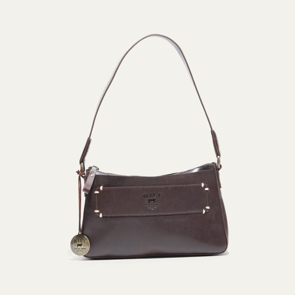 Simple Mini Top Zip Shoulder Will Leather Goods