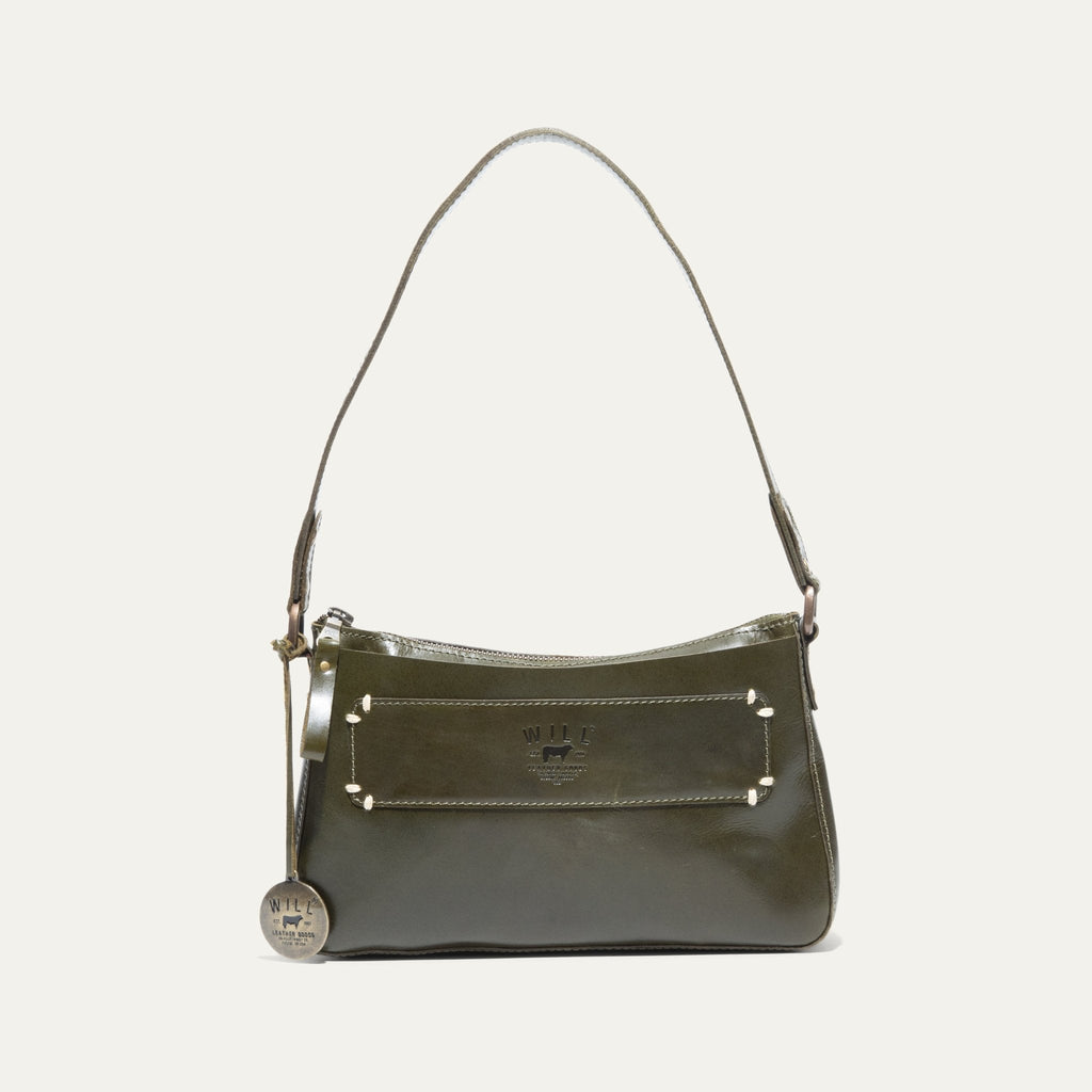 Simple Mini Top Zip Shoulder Will Leather Goods