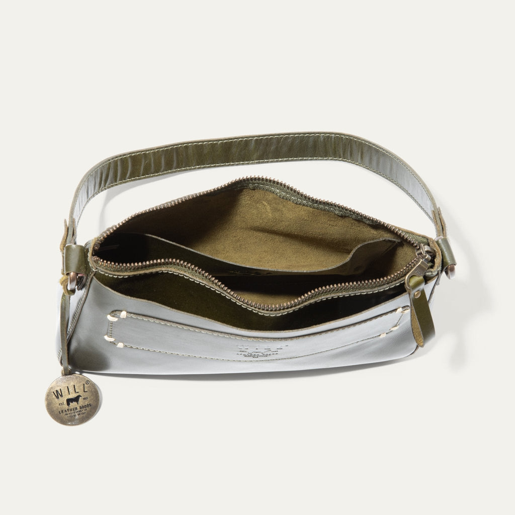 Simple Mini Top Zip Shoulder Will Leather Goods