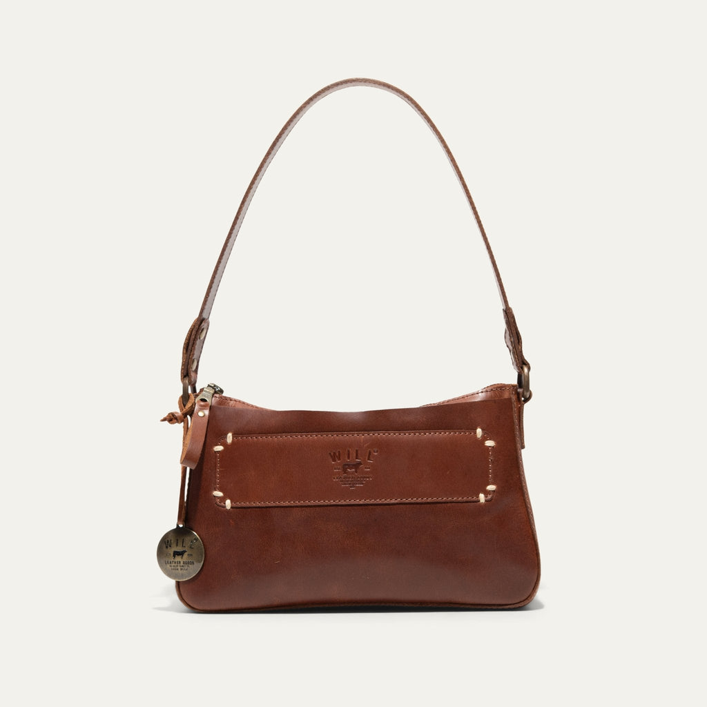 Simple Mini Top Zip Shoulder Will Leather Goods